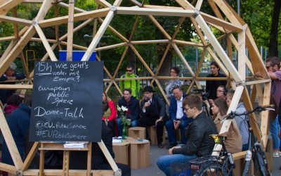 Dome-Talk mit Europa-Aktiven in Wien