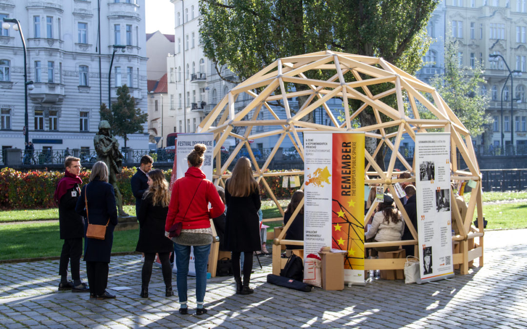 The Dome at the Democracy Festival in Prague